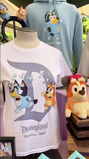 New Bluey Merch at Disney