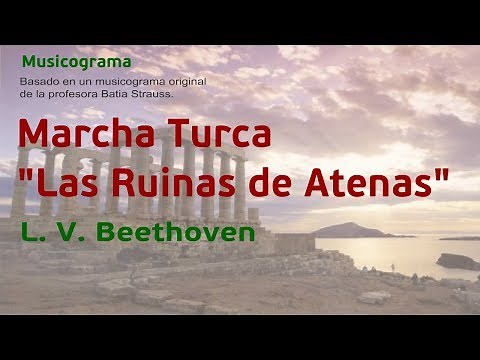 Musicograma: Marcha Turca de "Las Ruinas de Atenas"