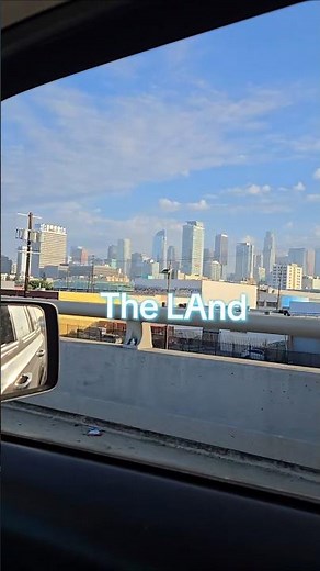 POV: Driving to work in downtown Los Angeles.#dtla #downtownlosangeles #losangeles