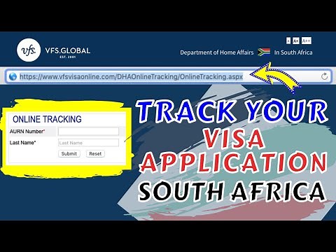 Track Your Visa Application Status in South Africa - South Africa Visa - Easy Guide | melaigring