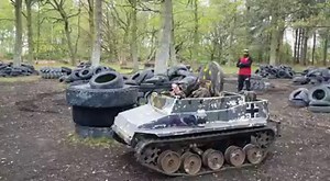Paintball Mini-Tank Battles - AWESOME!!! | Bawtry Paintball Fields