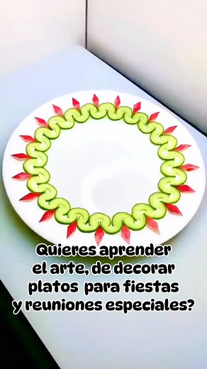 Aprende a Decorar Platos con Frutas y Verduras