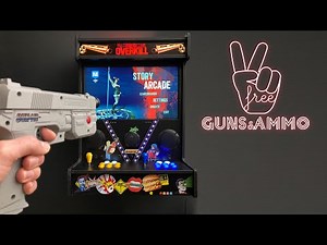 Light GUNS BLAZING diy Arcade Build - GUN4IR & Wii Guns