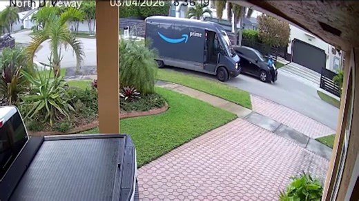 Video shows Amazon worker struck by hit-and-run driver in west Miami-Dade