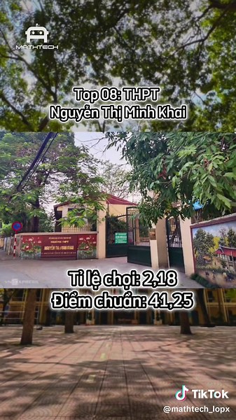Top 10 trường công lập tại Hà Nội có tỉ lệ chọi cao nhất năm 2024. 2k10 đã sẵn sàng cho năm học sắp tới chưa?? #lopX #mathtech #onthivao10 #LearnOnTiktok