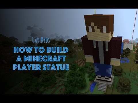 How To Build a Minecraft Player Statue 👤 | Minecraft | CarlRyds Specials