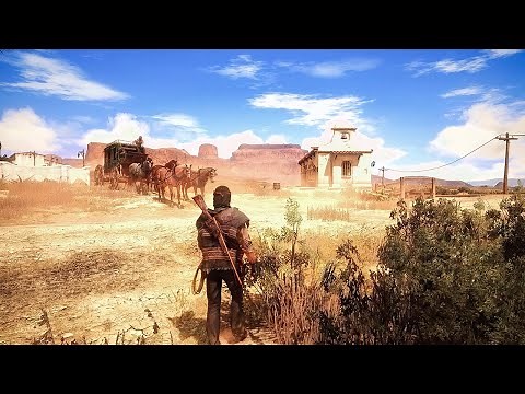 Red Dead Redemption REMASTERED Graphics Mod ULTRA Modded Gameplay 4K