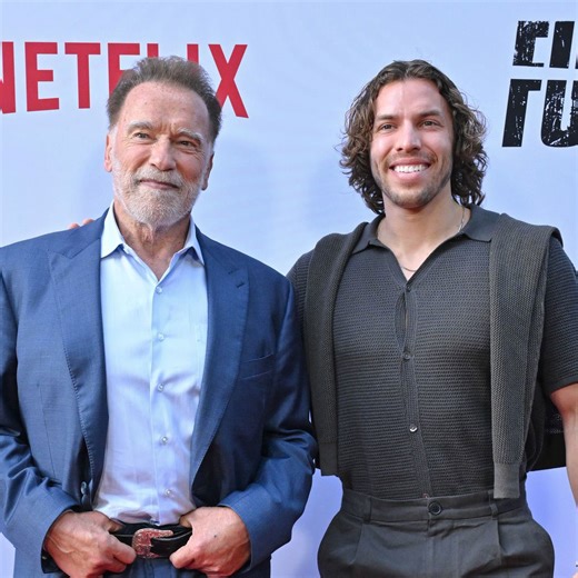 Arnold Schwarzenegger's son Joseph talks life-changing weight loss transformation alongside 'chubby' photo