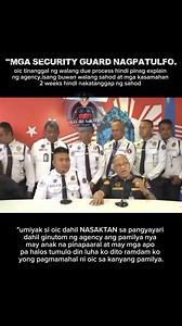 2M views · 24K reactions | "Ganyan po talaga dito sa Mundo ng mga security Guard tatanggalin ka ng Walang explain explain. Sana mapansin din ang hanay Ng mga gwardia ganyan ka pangit ang systema para bang Hindi kami tao basta nalang tatanggalin kapag gusto nila Yong due process hindi NASUSUNOD | AKO SI LAUTA | Facebook