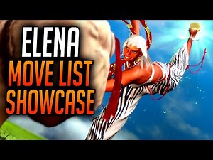 Street Fighter 6 New Elena Gameplay Showcase! A Kicking, Dancing Queen