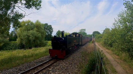 Full steam ahead! 🚂 💨 🛤️ #fullsteamahead #burevalleyrailway #steamtrain #norfolk #heritagerailway #steamtravellab | Bure Valley Railway