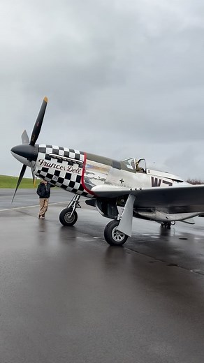 David’s first P-51 Mustang engine start. Next step in the cockpit journey. #p51 #mustang #merlinengine #pilottraining #aviation #warbirds #aviationlovers #pilotlife #flyhigh #vintageaviation #planespotting #aviationphotography | Flying Legends
