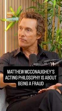 Matthew McConaughey, ultimate fraudster