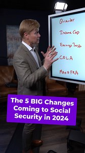 The 5 BIG Changes Coming to Social Security in 2024 #socialsecurity | MedicareSchool.com