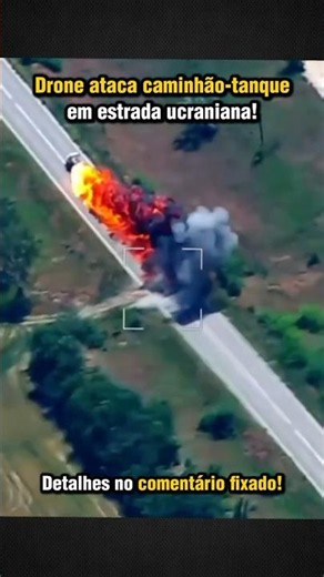Drone finds tanker truck on highway.