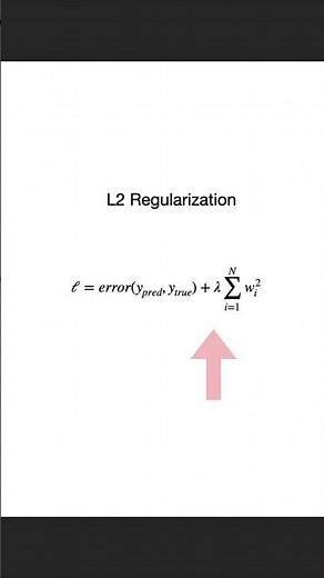 What is L2 Regularization? #datascience #machinelearning #insidelearningmachines