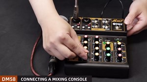 D Debra Wired Dynamic Microphone, Cardioid Dynamic Vocal Handheld Mic with Mic Clips, Suited for Speakers, Karaoke Singing Machine, Amp, Mixer Audio