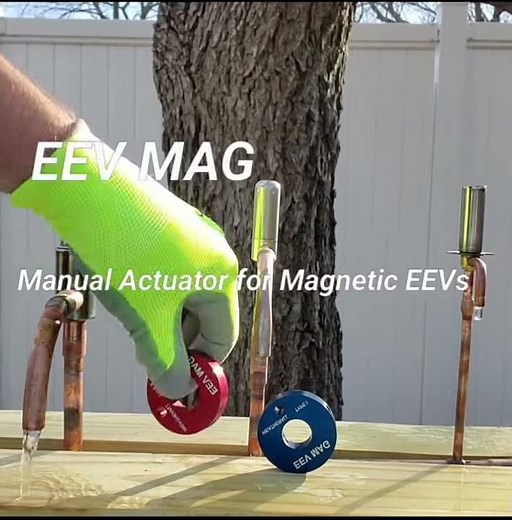EEV MAG (Electronic Expansion Valve) manual actuator