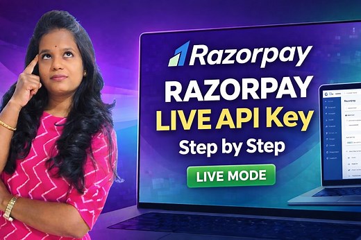 How do I get my Razorpay Live API key and secret key? | Razorpay live key ? #infysky #reactjs #razorpay #laravel #infysky #reactjs #razorpay #laravel #reactjs #programming #infysky #Razorpay #RazorpayAPI #LiveAPIKey #PaymentGateway #WebDevelopment #UPI #OnlinePayments In this video, you’ll learn how to get your Razorpay Live API Key step by step in a simple and beginner-friendly way. If you are building a website, mobile app, or integrating online payments, Razorpay Live API Key is required to a