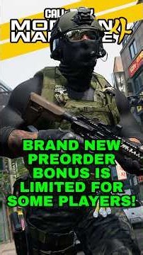 MODERN WARFARE 4 IS ACTUALLY LIMITING WHO GETS THIS?! #gaming #videogames