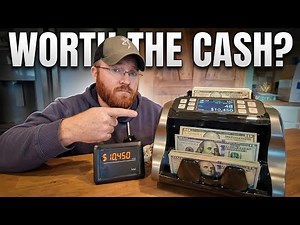 MUNBYN IMC22 Money Counter Review | Mixed Denomination Bill Counter Test | Insanely Fast!