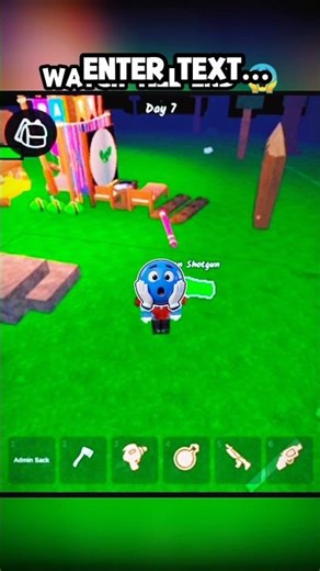 I Got Overpowered Alien Shotgun🤫 (Admin Weapon) And this Happened😱...#roblox #99nights
