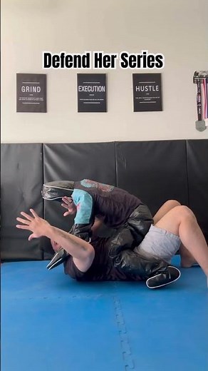 Women Self Defense - How to Escape Someone on Top of You #shorts