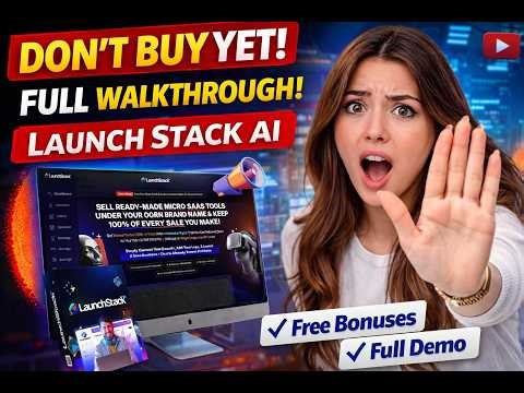 Launch Stack AI Review & Walkthrough – Full Demo + My Exclusive Bonuses