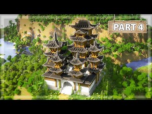 How to Build a Japanese Castle in Minecraft - [Tutorial 4/6]