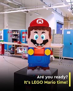 WOW! It looks like LEGO Mario got a power-up 😂 | LEGO