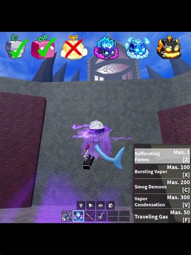 All Fruit Skill Vs Castle Lava #roblox #bloxfruits #fruit