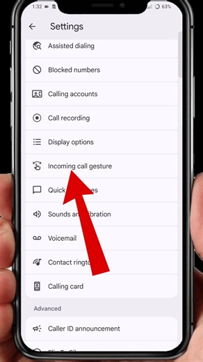 How to change incoming call gesture on android mobile | Incoming call gesture kaise change kare