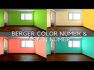 Berger paint colour combination