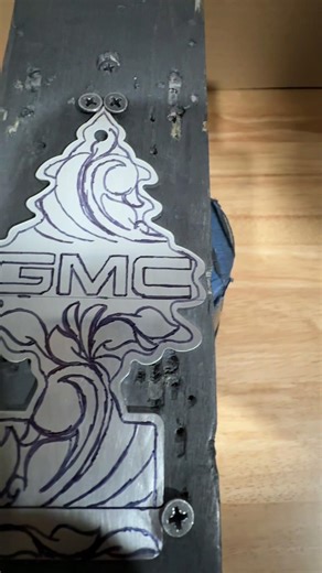 Custom Billet Scent Tree Holder for GMC Trucks