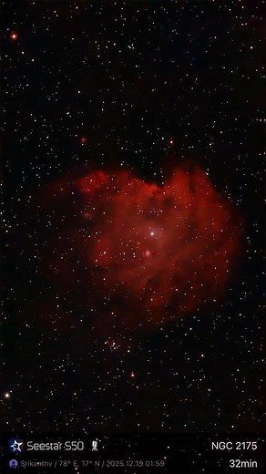 NGC 2174 - Monkey Head Nebula