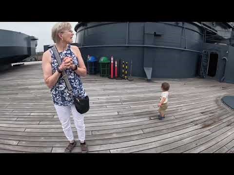 All aboard the USS North Carolina!!