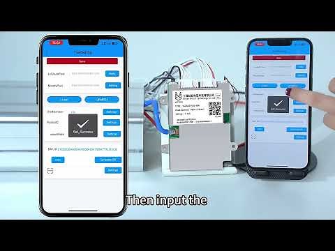 ANT BMS First Bluetooth Connection Video