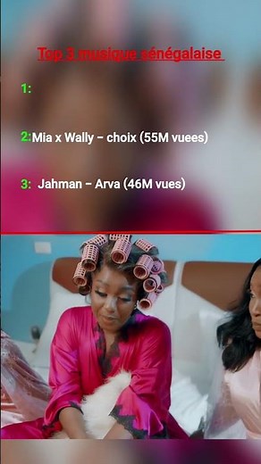 Top 03 Musique sénégalaise : Jahman X Mia Guissé, Wally Seck & Amadeus ( Vidéo 2025)