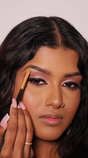 Rose Gold Eyeshadow ✨ #makeup #eyeshadow #eyeshadowtutorial #fyp