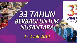 Ulang Tahun ke-33, Bina Nusantara Gelar "BINUS BERBAGI"