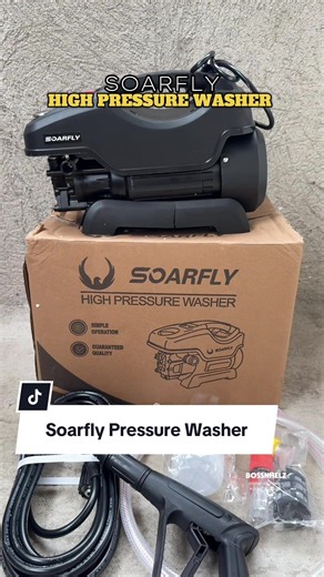 Soarfly 5000W High Pressure Washer for Effective Car Wash