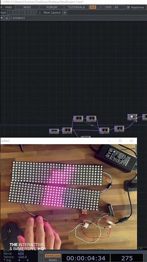 LED Pixel Mapping in TouchDesigner