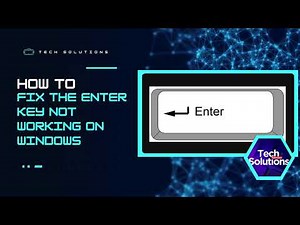 ENTER Key Not Working on Your Windows PC? (Try These 4 Fixes)