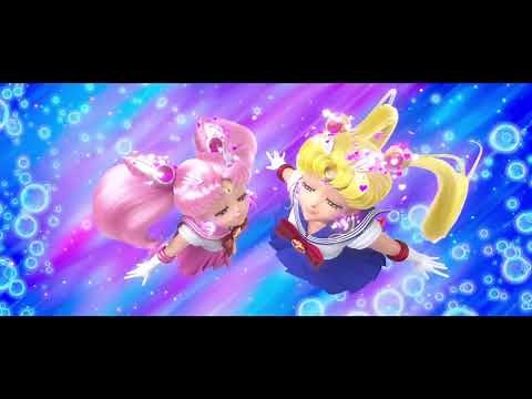 Universal Studios Japan - Sailor Moon & Sailor Chibi Moon Transformation and Speech