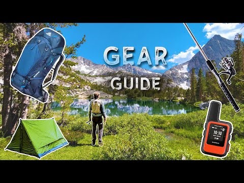 A Beginner's Guide to Fishing and Camping the Backcountry (The GEAR You NEED!)