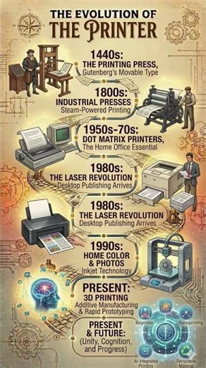 Evolution of printers