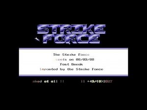 C64: Strike Force Intro [1988]