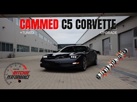Cam Upgrade on the Vette! C5 Corvette Z06 Camshaft Upgrade with Ritchie Performance