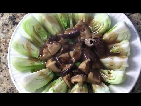 How To Cook Chinese Mushroom And Bok Choy