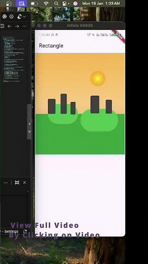 Flutter Canvas Practice: RRect with Linear & Radial Gradients